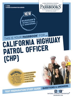 cover image of California Highway Patrol Officer (CHP)